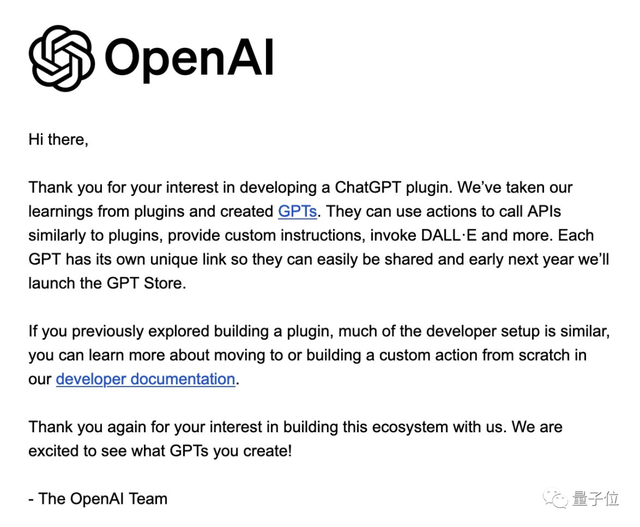 奧特曼惹怒開發(fā)者!ChatGPT插件被打入冷宮,暗示作者轉(zhuǎn)向GPTs
