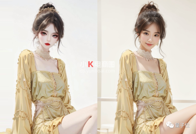 電商模特1元購,人圖背景隨便換!國產AI工具降本99%