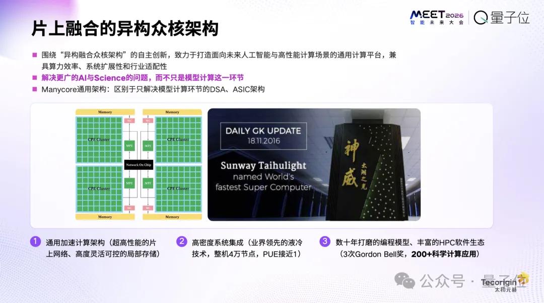 太初元碁喬梁:AI算法已經跑到單芯片極限|MEET2026