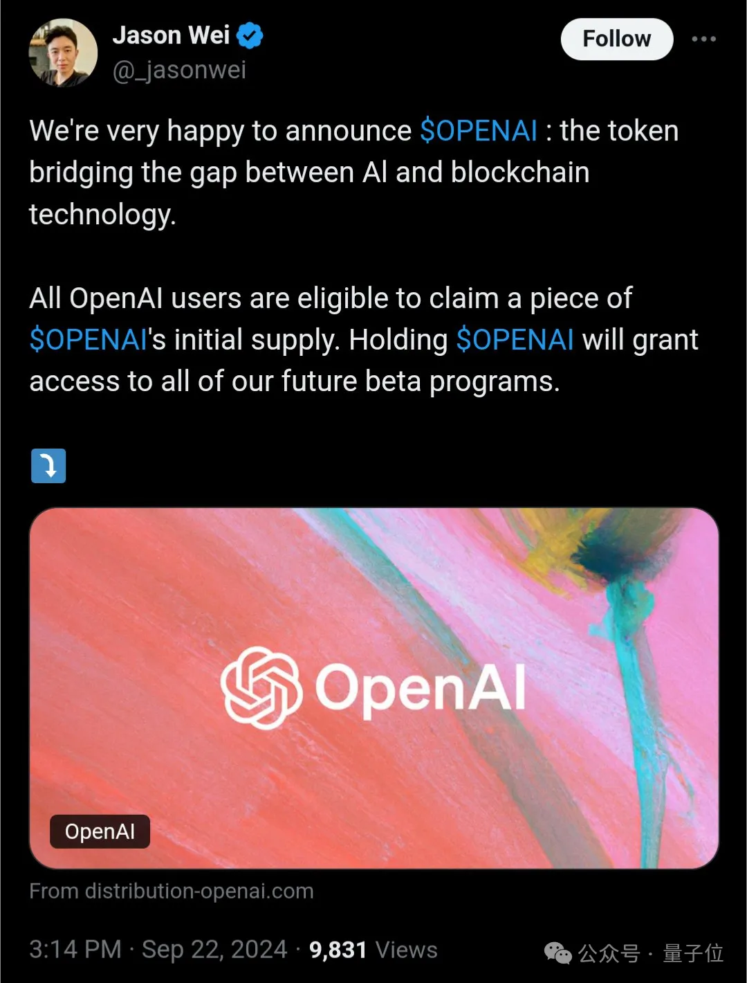 OpenAI被幣圈黑客盜號,15個月內第四起,網友:還敢相信他們的AI安全嗎?