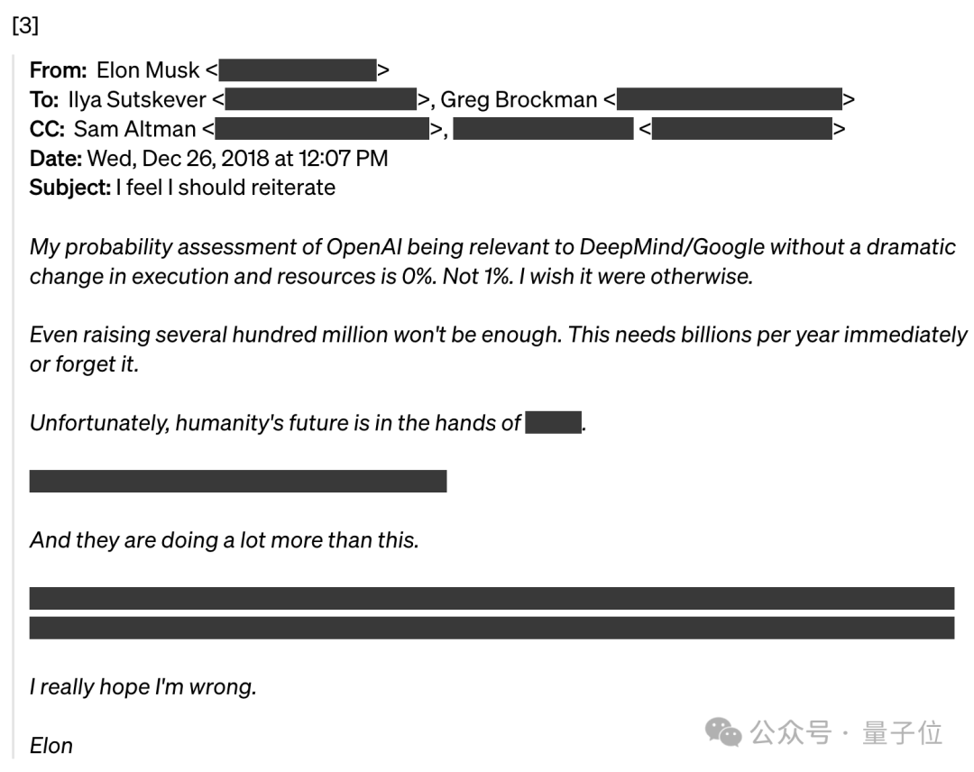 OpenAI公開馬斯克8年往來郵件：曾經深愛，一度PUA，現在吃相難看！Ilya也署名了