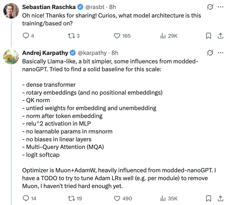 卡帕西8000行代碼手搓ChatGPT,成本僅100美元,訓練12小時CORE表現超越GPT-2,手把手教程來了