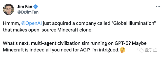 OpenAI收購(gòu)“我的世界開源版”,GPT-5要在虛擬世界中進(jìn)化了?