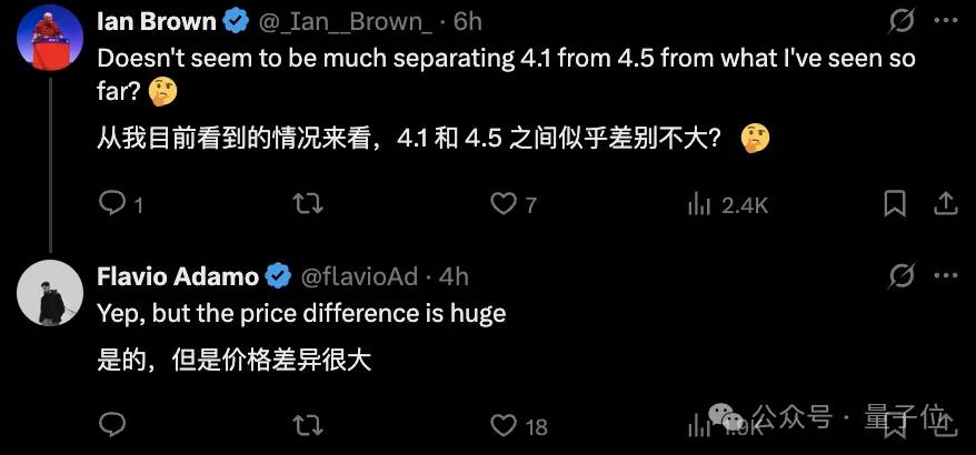 GPT-4.1淘汰了4.5!全系列百萬上下文,主打一個性價比