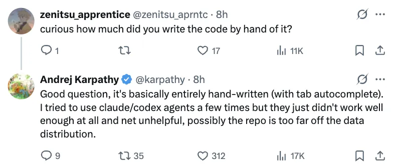 卡帕西8000行代碼手搓ChatGPT,成本僅100美元,訓練12小時CORE表現超越GPT-2,手把手教程來了