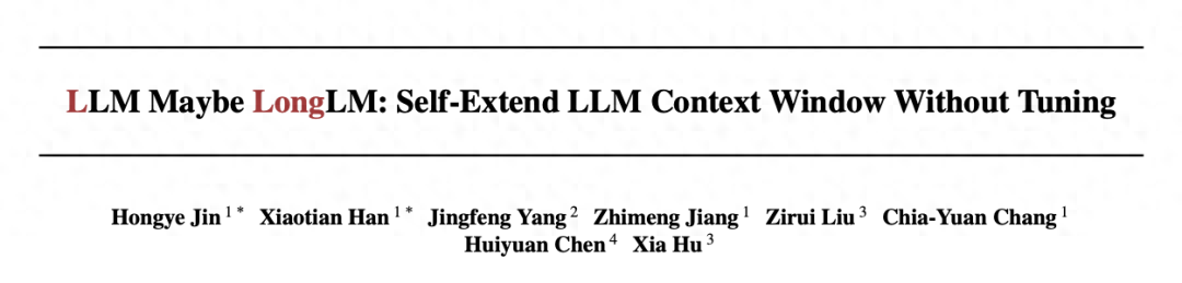 四行代碼讓大模型上下文暴增3倍，羊駝Mistral都適用