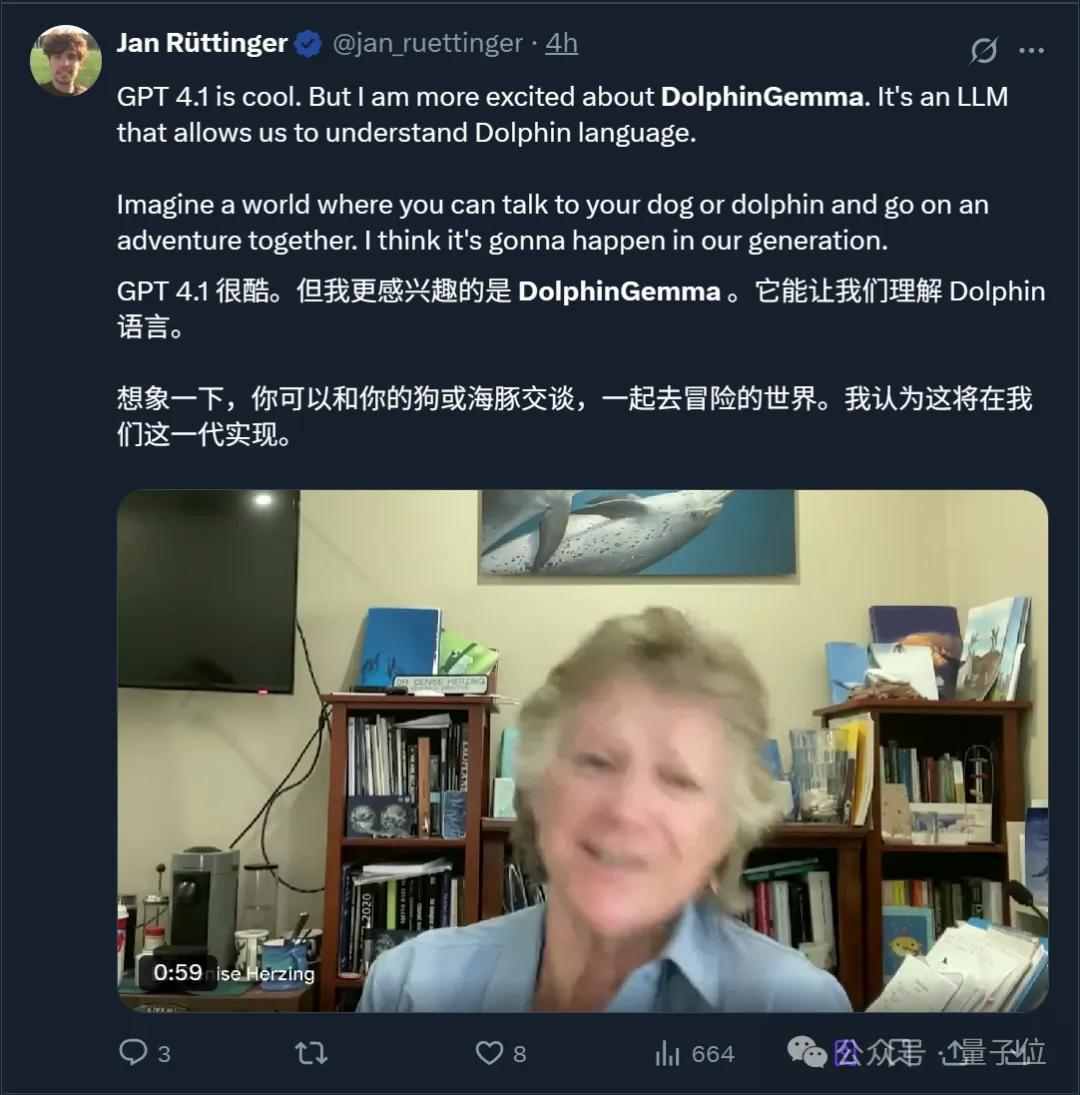 海豚語言被谷歌大模型破譯！跨物種交流大門打開，哈薩比斯：下一個是狗