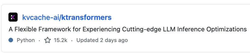 KTransformers入選計算機系統頂會、與主流框架合作,趨境&清華讓「異構」成為推理新范式