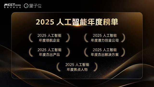 量子位「MEET2026智能未來大會」啟動!年度榜單征集中