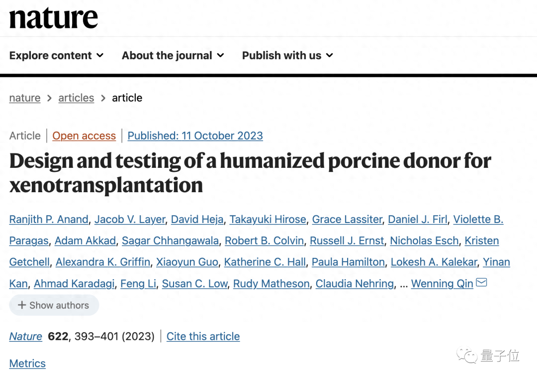移植豬腎猴子成功存活兩年！Nature發(fā)布跨物種器官移植最新成果