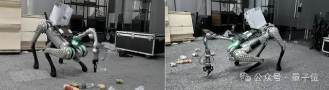 讓宇樹機器狗在北大未名湖畔撿垃圾，銀河通用干的