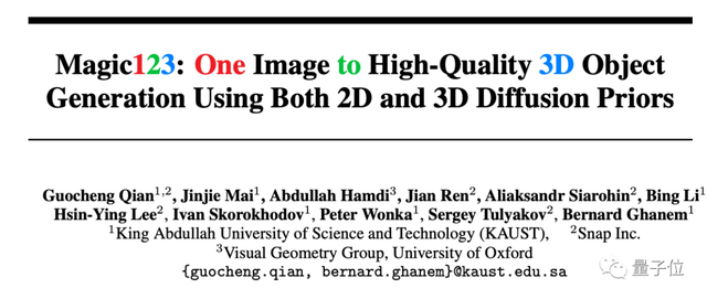 一張圖轉(zhuǎn)3D質(zhì)量起飛!GitHub剛建空倉就有300+人趕來標(biāo)星
