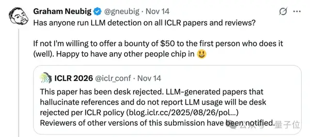 居然有21%的ICLR 2026評(píng)審純用AI生成…